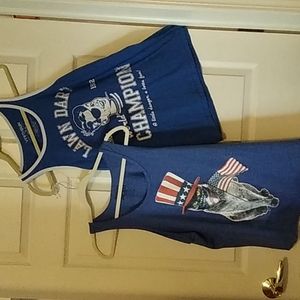 COPY - $5@ Graphic Tank Tops  (S/M)